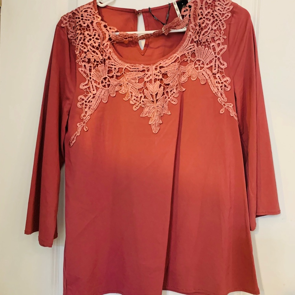 Rose pink Bke top